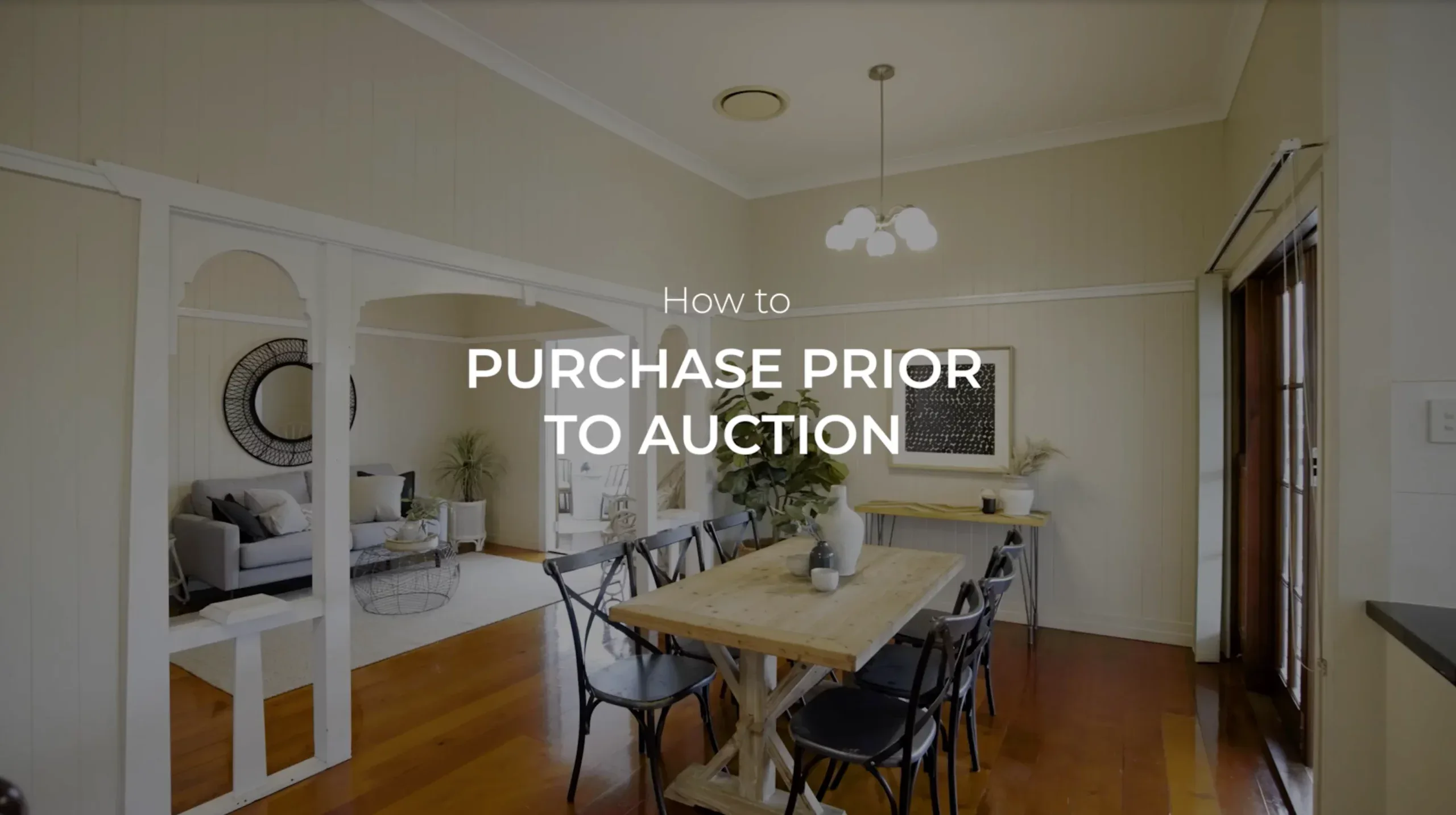 Securing a property before auction in Brisbane: a 4-step guide